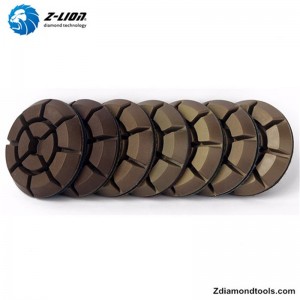 Almohadillas de pulido de encimera de hormigón de resina húmeda ZL-16K