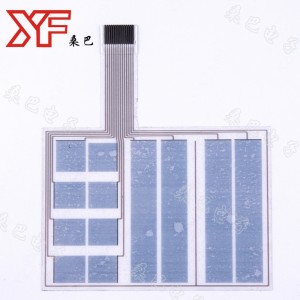 Interruptor sensible al tacto transparente