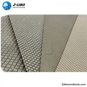 ZL-35A hojas de pulido de diamante electrochapado para piedra