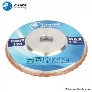 ZL-WMC6401 discos abrasivos de diamante de aluminio granito para piedra