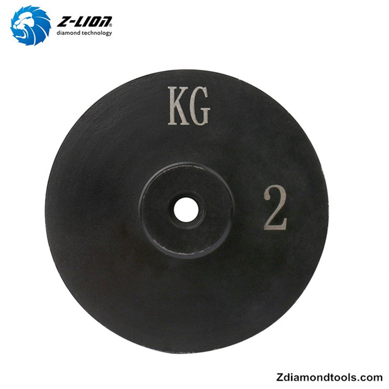 ZL-30 Diamante de rueda de copa llena de resina duradera de 4 pulgadas con hilo