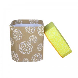 Caja de regalo de vela fragante con tapa de tamaño especial