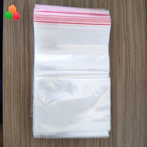 Precio de fábrica tamaño de impresión personalizado reutilizable sello de prensa transparente plástico PE PP zip lock bolsa de embalaje para alimentos \/ prendas de vestir