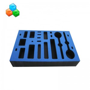Buena calidad hecha en China diseño color forma eva epe esponja inserto de espuma para joyero inserto de juguete protector en caja