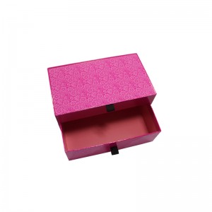 Tipo de caja personalizada profesional Caja de regalo de doble cajón de alto grado