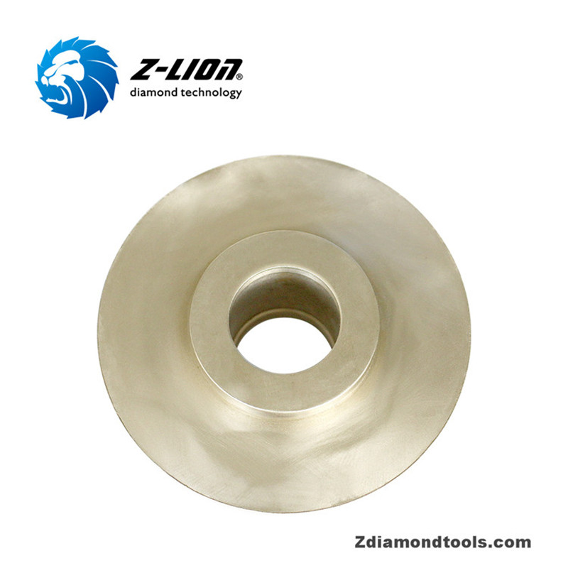 ZL-DCML Rueda de ranura de diamante de calidad de 4 pulgadas para piedra, hormigón, cerámica