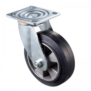 Servicio pesado: carcasa cromada con rueda Black2 TPE