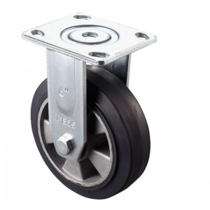 Servicio pesado: carcasa cromada con rueda Black2 TPE