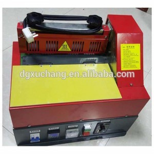 máquina automática de numeración tipográfica para zapatos de cuero