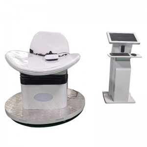 Música emocionante realidad virtual slide vr glass skiing