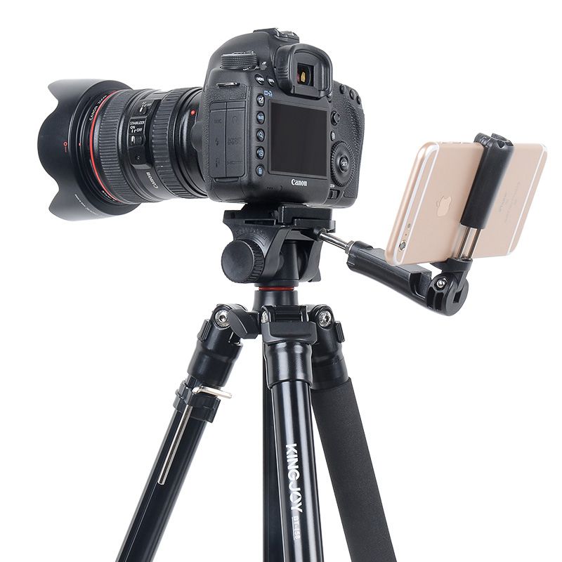 Kit de trípode mini Kingjoy BT-158 para cámara y teléfono inteligente