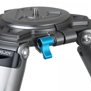 Kingjoy trípode de fibra de carbono de pierna desmontable de venta caliente para cámaras digitales