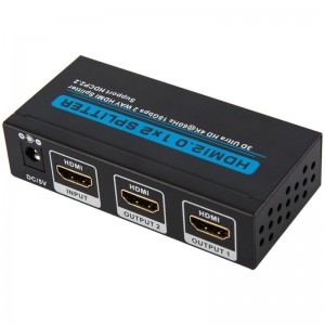 V2.0 HDMI 1x2 Splitter Soporte 3D Ultra HD 4Kx2K @ 60Hz HDCP2.2
