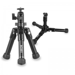 Kingjoy etiqueta privada Kingjoy SC051 trípode de mesa de fábrica mini cámara flexible trípode trípode de teléfono