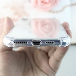 iPhone X \/ iPhone XS TPU + PC funda transparente y anti-impacto para teléfono móvil