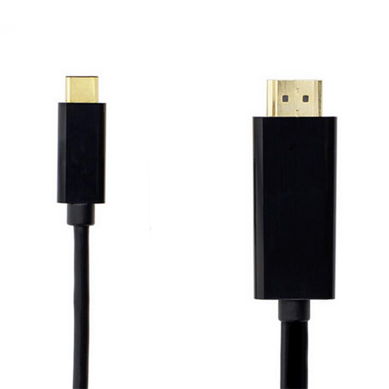 Cable USB C a HDMI de 6 pies (4K @ 60Hz), Cable USB Tipo C a HDMI [Compatible con Thunderbolt 3] para MacBook Pro 16 '' 2019/2018/2017, MacBook Air / iPad Pro 2019/2018, Surface Book 2, Samsung S10 , y más