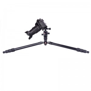 KINGJOY Trípode de cámara ligero portátil de aluminio de alta calidad K1008 + Q10