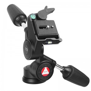 Kingjoy Trípode de video profesional Soporte de montaje de cabeza de bola Cabeza de bola de cámara pesada KH-6730