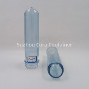 32 mm 80 g Tamaño del cuello 38 mm Plasitc Pet Preform para aceite de bebida de agua