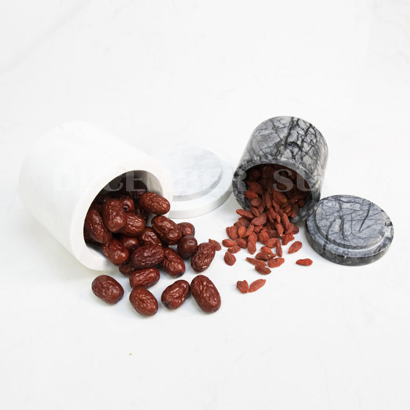 Jarra de mármol con tapa menaje de menaje