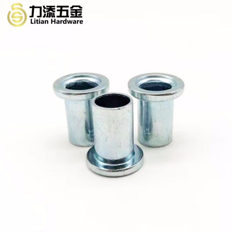 El acero al carbono galvanizado no estándar difiere en los tamaños de la manga del cilindro tipo T