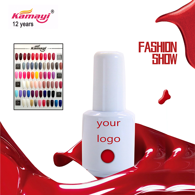 Kamayi fábrica precio más bajo esmalte de uñas capa base color neón remojo esmalte de gel de uñas nuevas uñas led gel uv 60 color