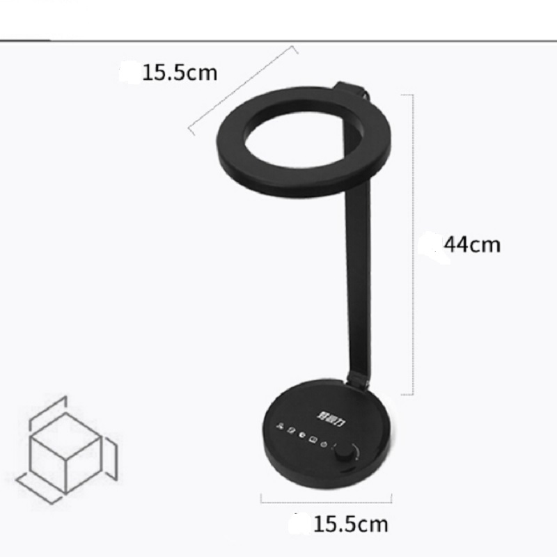 Luz de escritorio LED de carga con puerto USB 688S con cuerpo de aluminio