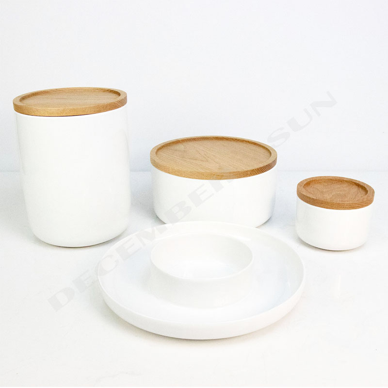 Porcelana al por mayor con accesorios de cocina