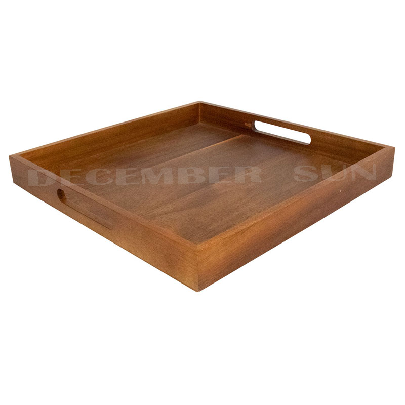 Venta bien bandeja de madera de bambú