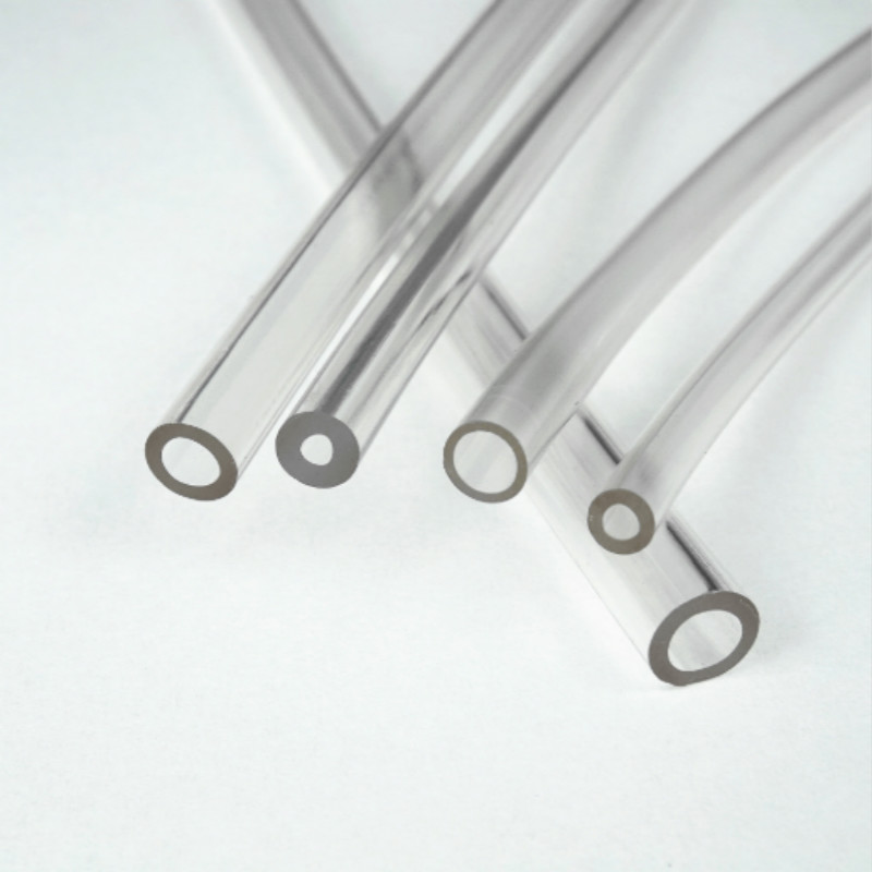 PVC transparente tubo de agua de 1 pulgada precio de manguera flexible de plástico tubo de aire de plástico transparente