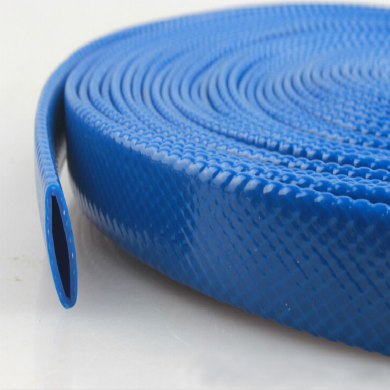 Manguera de agua plana de lavado de automóviles de pvc hecha en China