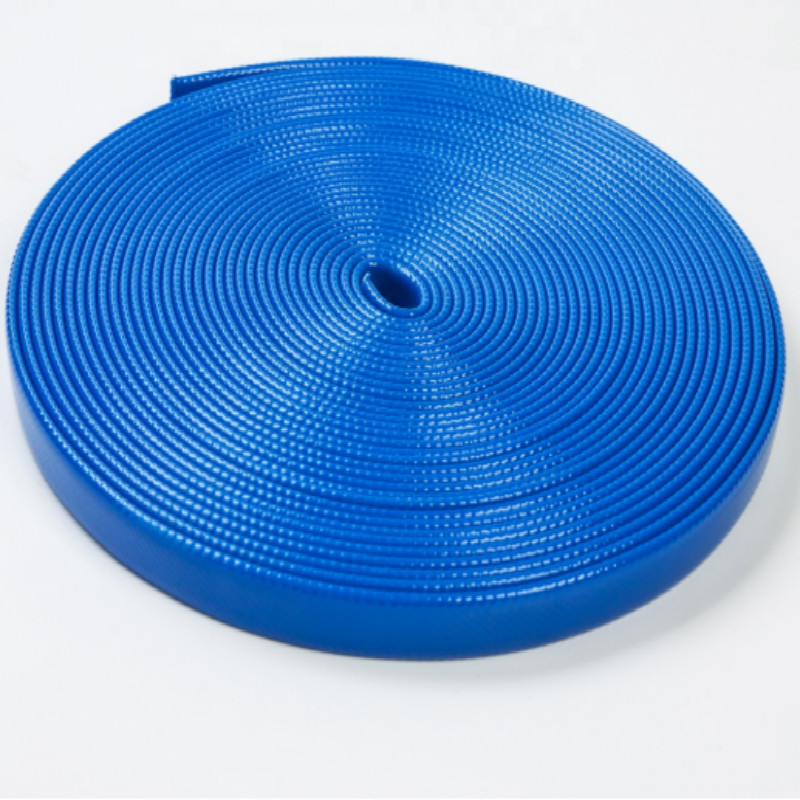 Manguera de agua plana de lavado de automóviles de pvc hecha en China