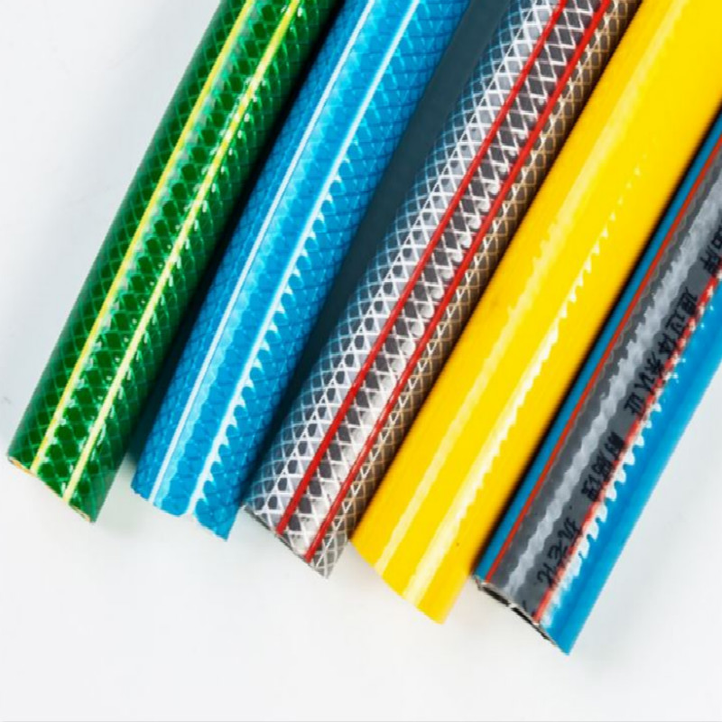 Manguera de jardín de PVC nueva manguera de agua reforzada con nylon para jardinería hecha en China