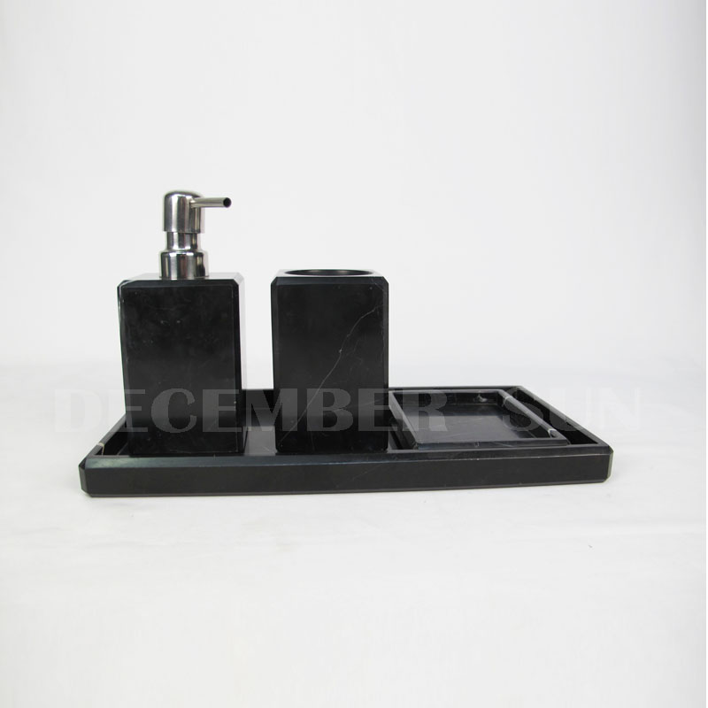 Accesorios de baño de mármol al por mayor para baño