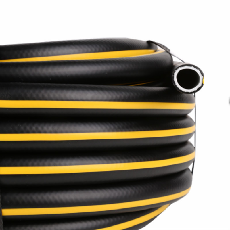 Manguera de pvc flexible de agua de jardín trenzado colorido de 3 capas