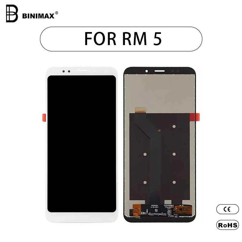 Teléfono binamax para redmi5, pantalla de cristal líquido TFT.