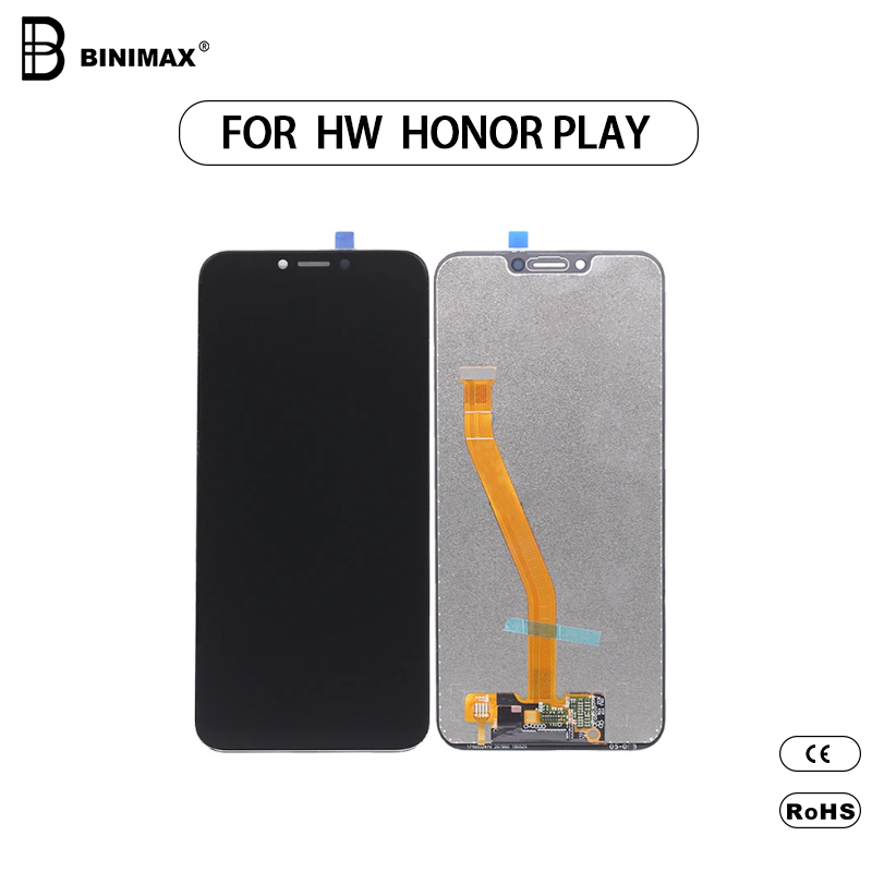 BINIMAX Pantalla de pantalla LCD TFT para teléfonos móviles Pantalla de montaje para HW HONOR play