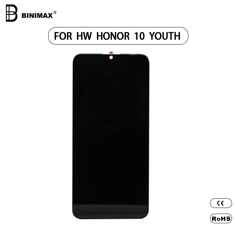 Pantalla del ensamblaje de la pantalla LCD TFT del teléfono móvil BINIMAX para HW honor 10 jóvenes