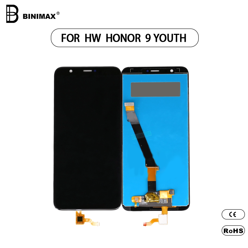 La pantalla de cristal líquido del teléfono celular binamax, diseñada para adolescentes HW honor 9.