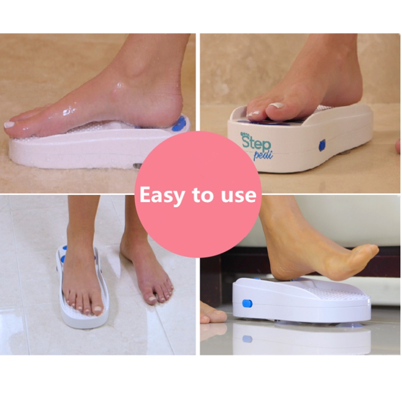 AA Battery Electric Foot File Removedor de piel muerta Foot Beauty Equipment