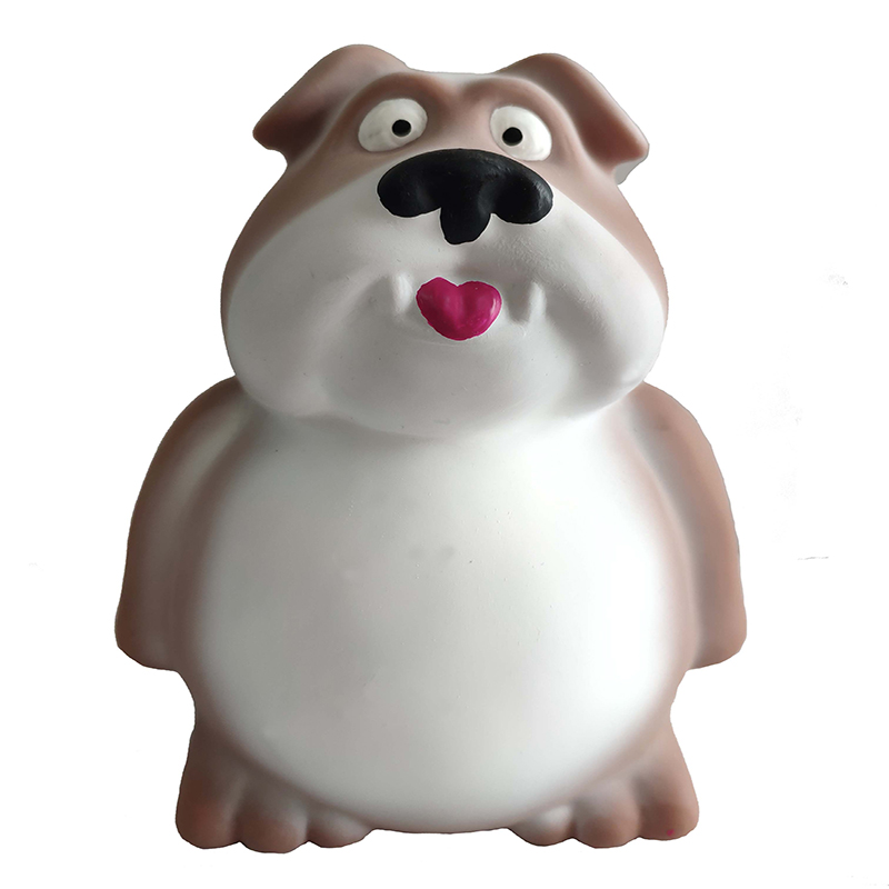 Nuevo diseño de silicona masticar perro de juguete pot barriga mascota masticar juguete