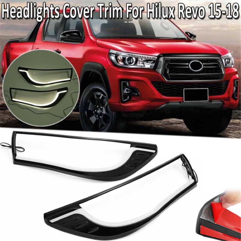 Luces de Toyota revo / Toyota Hilux 2015 - 2018, cubiertas de Toyota revo / Toyota Hilux 2015 - 2018