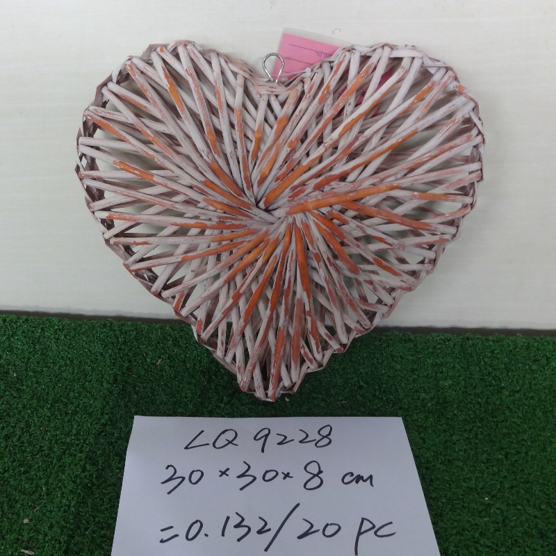 Decoración en forma de corazón