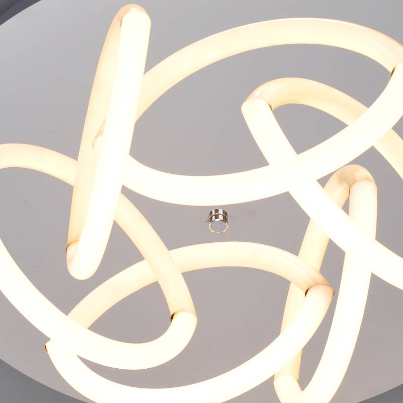 Lámpara de techo LED con tubo de arco acrílico