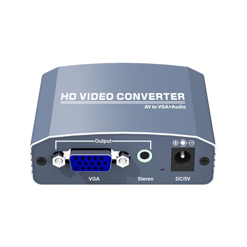 A / V a VGA + Stereo Converter Up Scaler 720P / 1080P