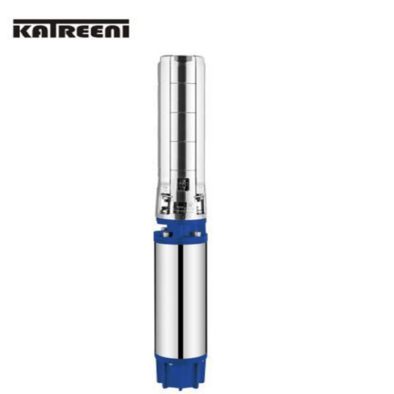 Bomba de agua solar vertical de varias etapas de pozo profundo sumergible de acero inoxidable de 6 pulgadas y 8 pulgadas
