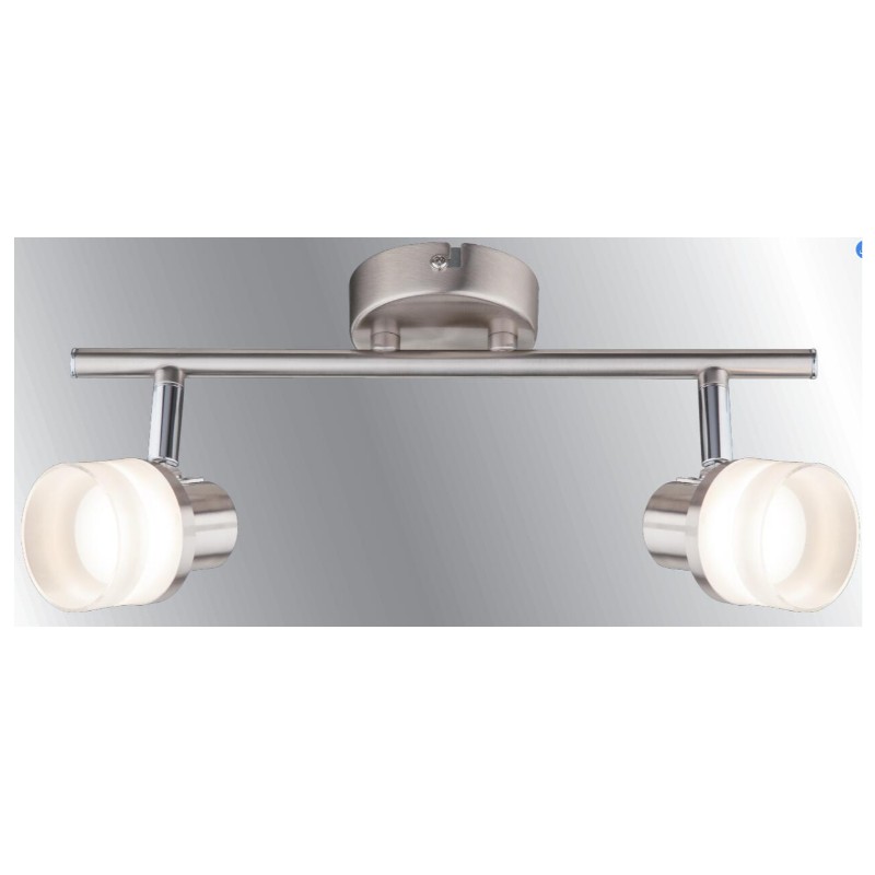 Foco LED de alto voltaje-2, con pantalla de plástico cilíndrico