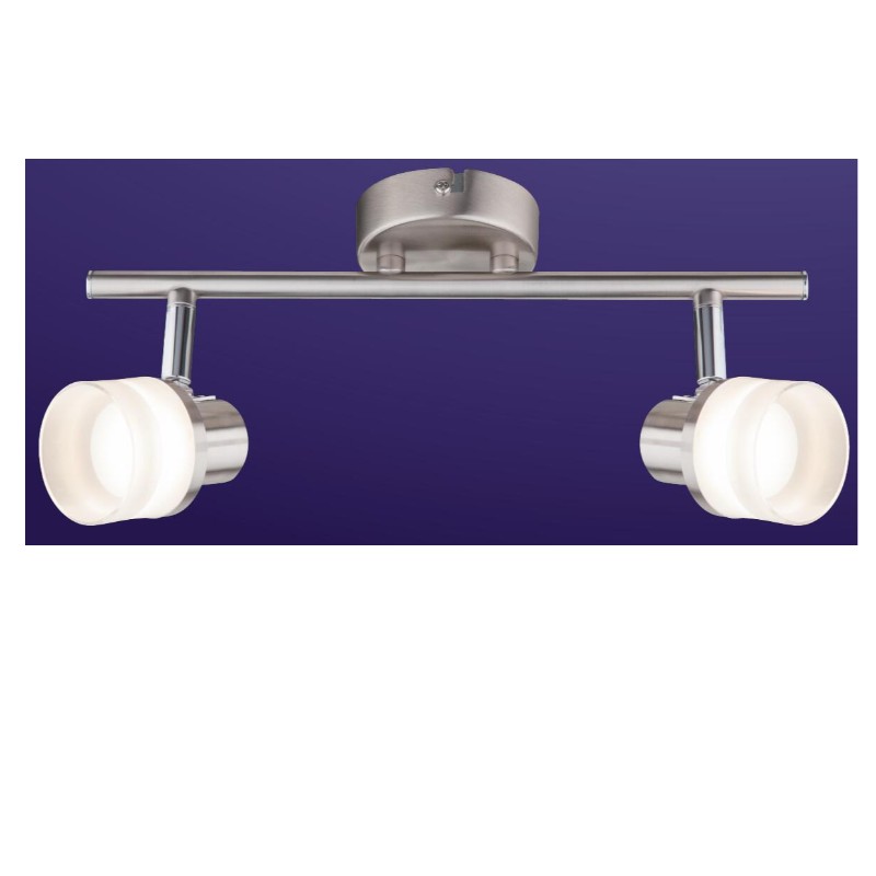 Foco LED de alto voltaje-2, con pantalla de plástico cilíndrico