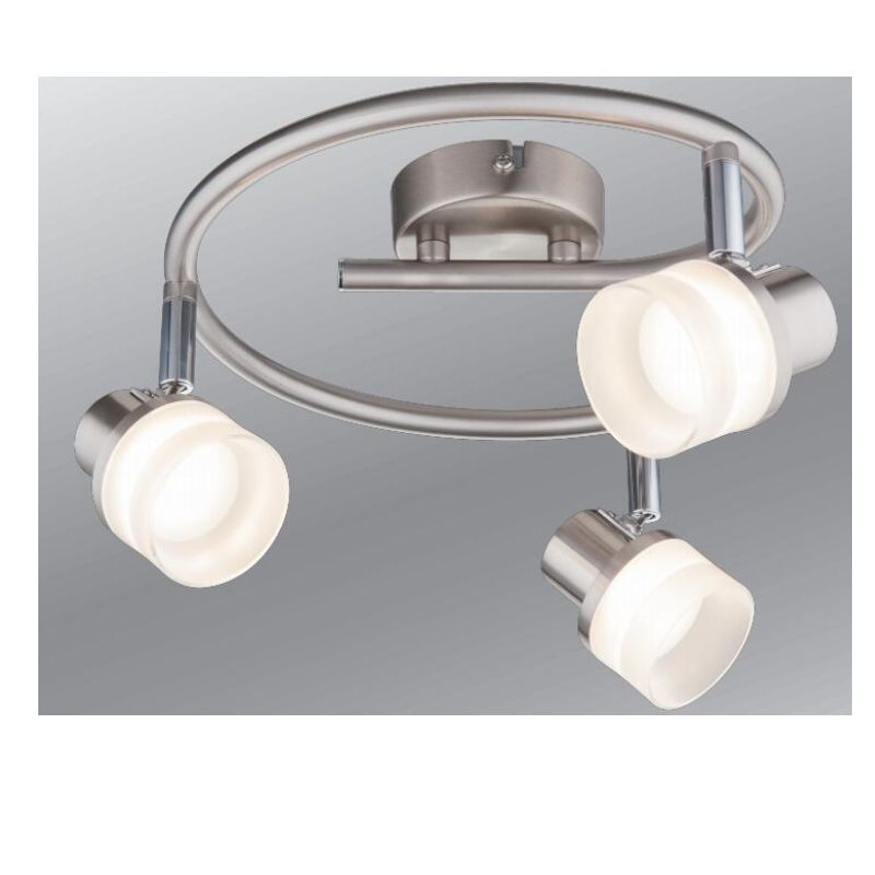 Foco LED de alto voltaje-3, con pantalla de plástico cilíndrico