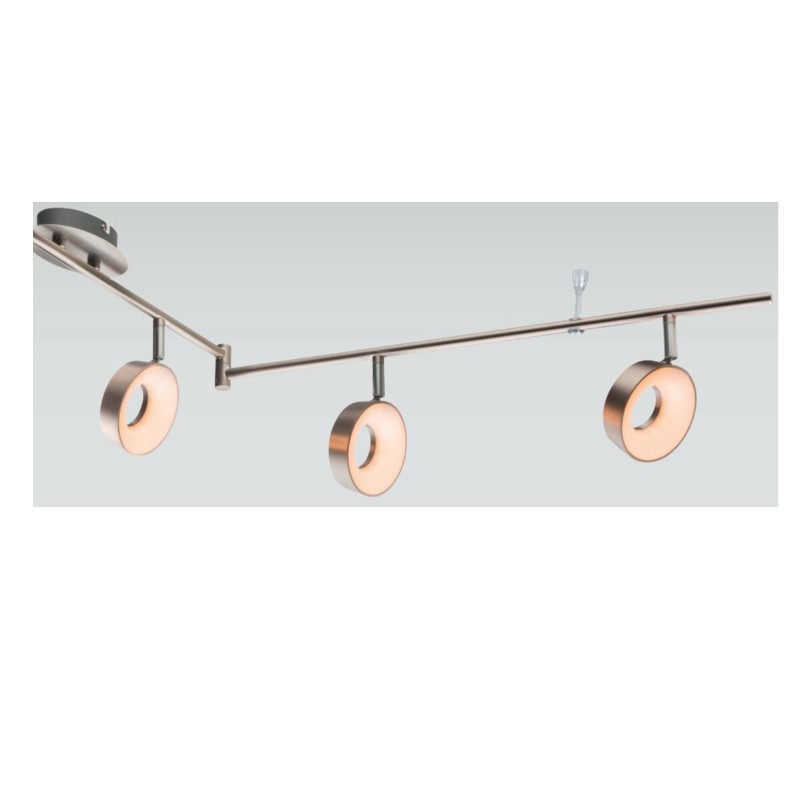 Lámpara LED de alta tensión - 6, cubierta de plástico circular.